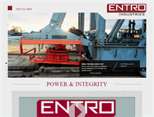 Tablet Screenshot of entro-eng.com